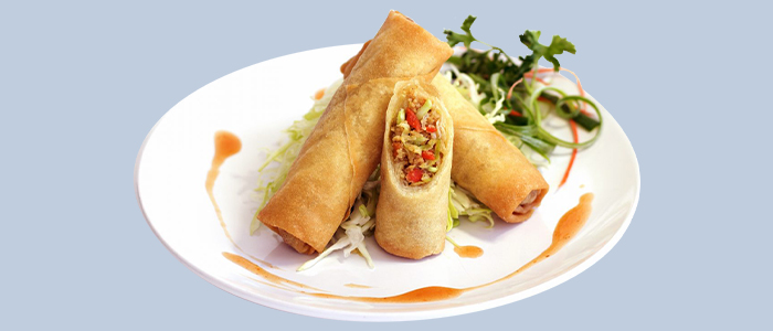 Spring Rolls (2)  Single 