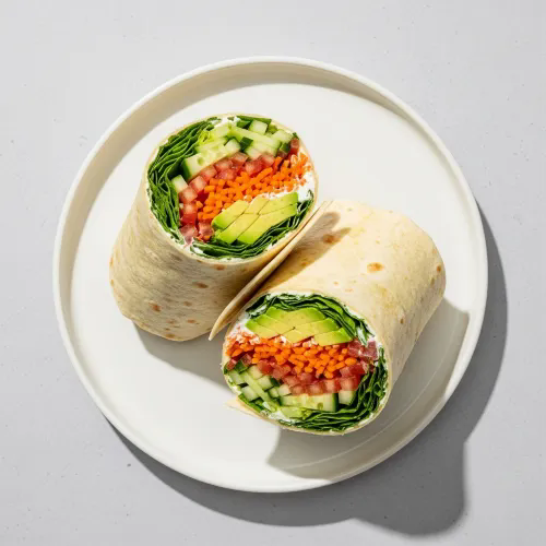 Salad Kebab Wrap 