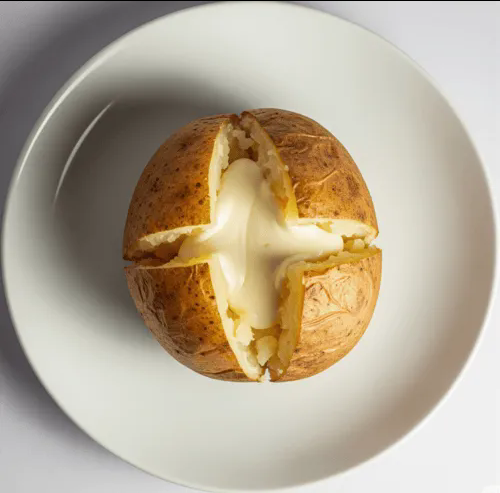 Jacket Potato With Mozzarella 
