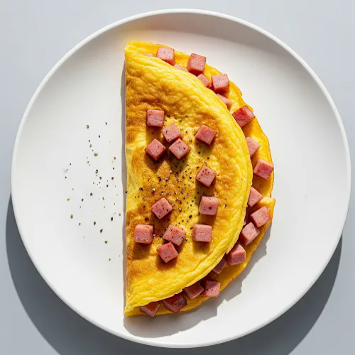 Ham & Mushroom Omelette 