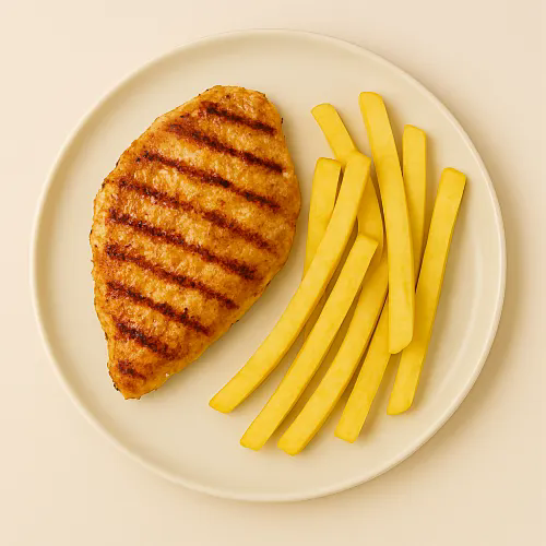 Kids Chicken Breast Steak & Chips 